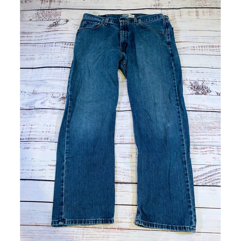 Levi's Signature Blue Jeans Men‎ 34 X 29 100% Cotton 5-Pockets Denim Zip Fly
